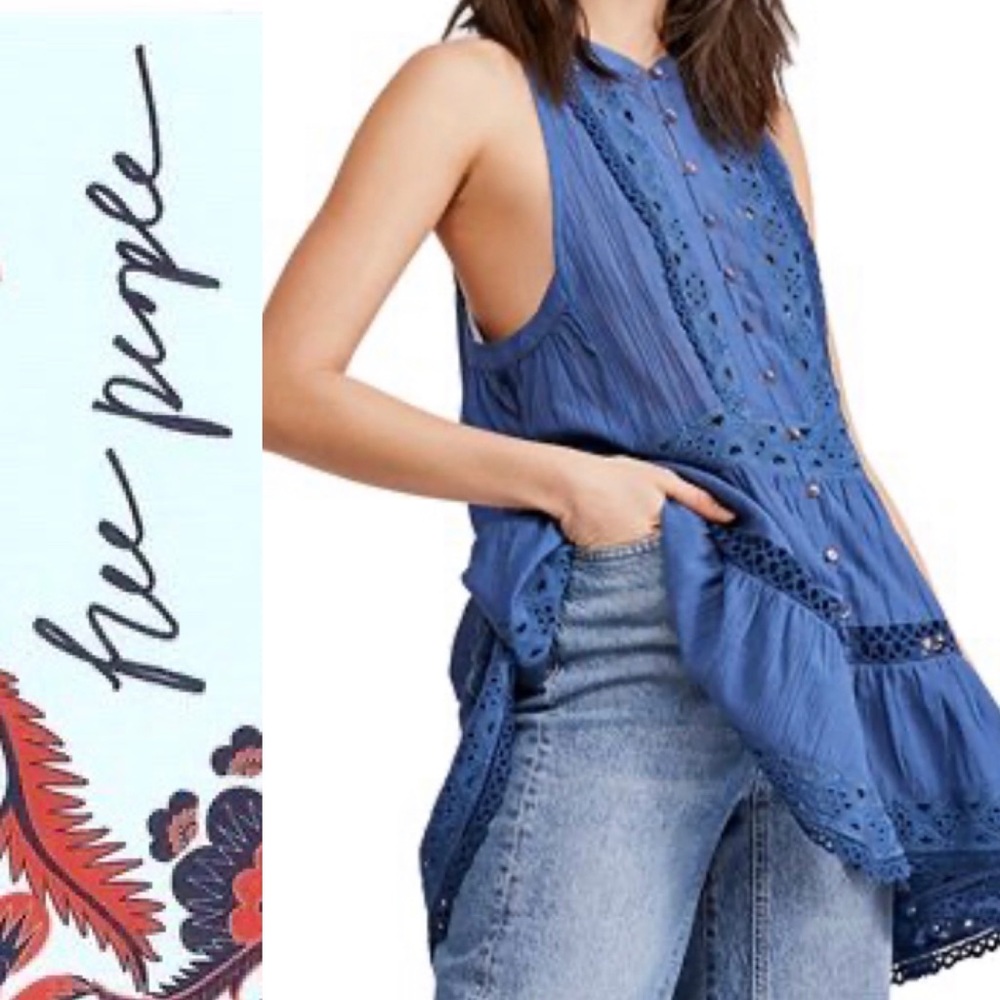 Free People Adella Slip Dress